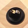 Wooden   Lamp Base E26 Socket Modern Small Wood Table Lamp Base for Home Decor