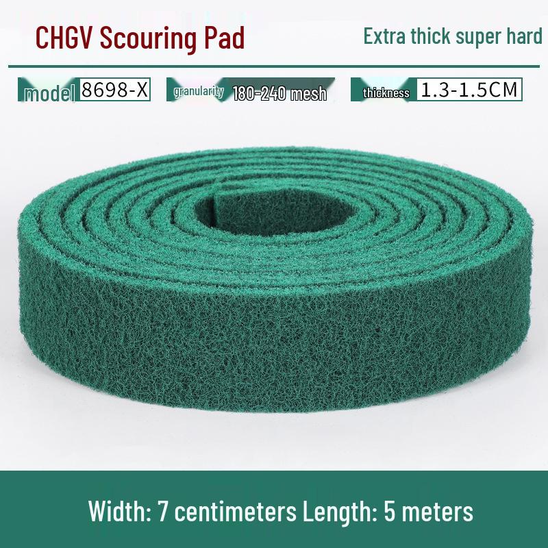 3M Stainless Steel Scouring Pad Roll for Kitchen Pot Brush & Rust Removal