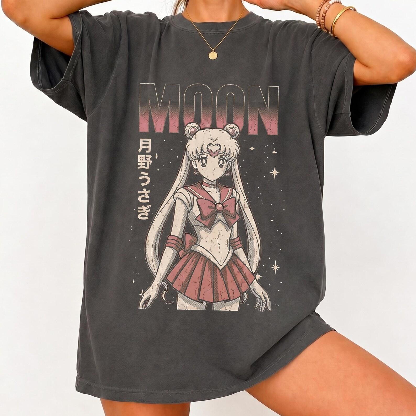Sailor Moon Usagi Tsukino Vintage T Shirt, Sailor Moon Shirt, Retro 90s Anime Tee L
