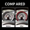 AIRSPEED Mini Mini Tachometer Speedometer Interior Trim Sticker Carbon Fiber Interior Parts Custom Dress