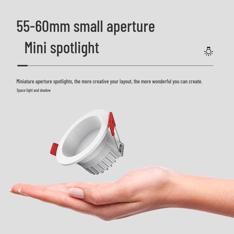 Meng Pao 3W Warm Light Recessed LED Downlight