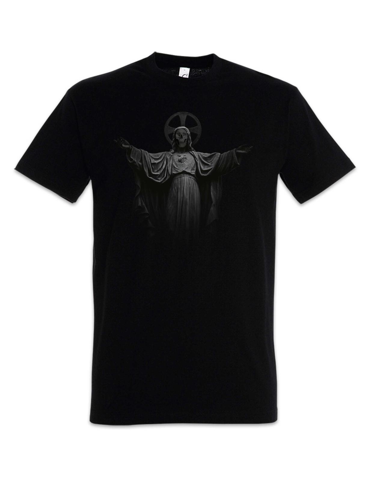 Skull Maria T-Shirt God Christianity Jesus Christ Christus Religon Christian S