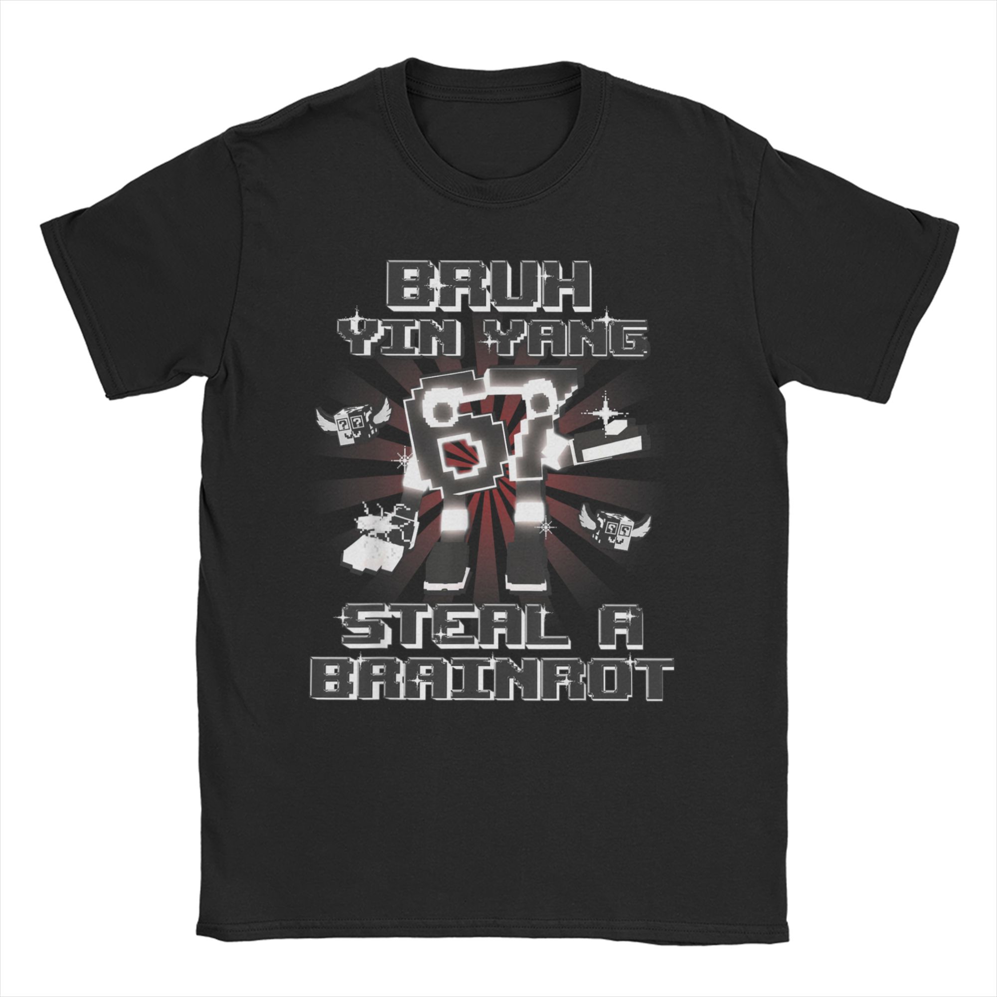 

67 Six Seven 67 T Shirts Men Women 100 Cotton Funny TShirt Crewneck Steal Brainrot Gaming Meme Tee Shirt Clothes New Arrival 4XL