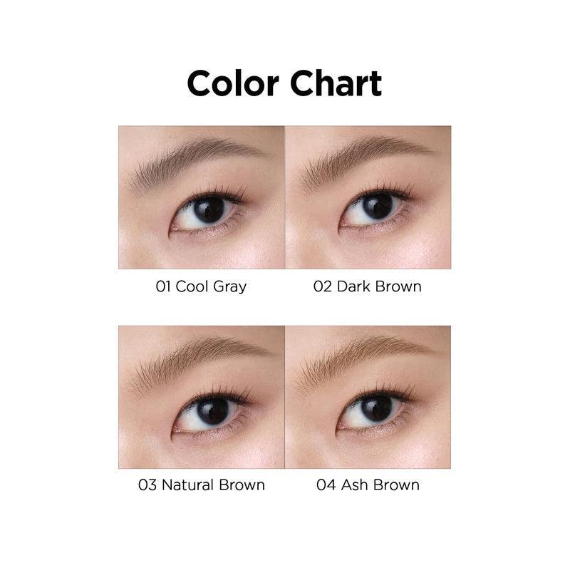 Peripera Speedy Skinny Brow Mascara (4 Colors) 3g