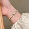 Pinkdudu Dopamine Bracelet Dainty Stacking Beaded Bracelet for Women Minimalist Jewelry PD2398