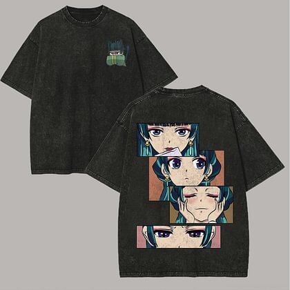 The Apothecary Diaries Maomao Anime Lover Washed Tshirt Year Round Clothing High Quality Personality Clothes Plus Size Unisex New Model Streetwear S
