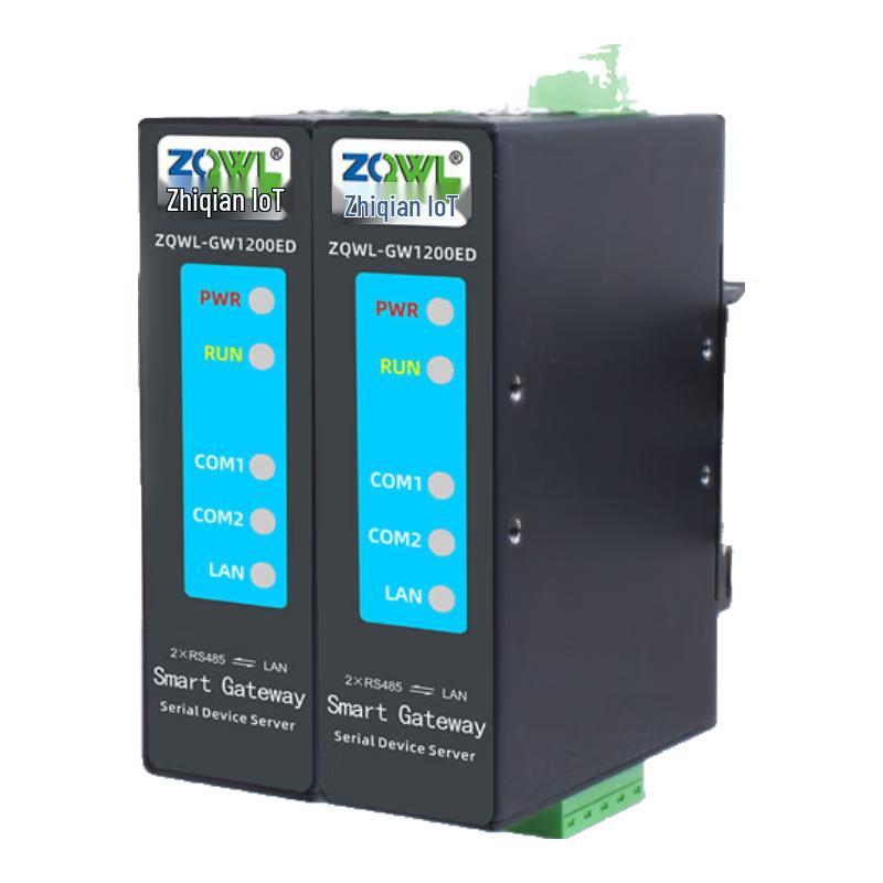ZQWL GW1200ED 2-Port RS485 To Ethernet Serial Server Module
