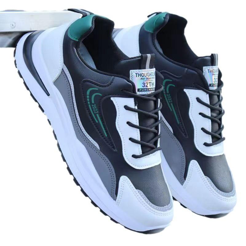 Spring and autumn new breathable mesh sports shoes fashionable versatile lightweight casual shoes soft sole non-slip deodorant running shoes