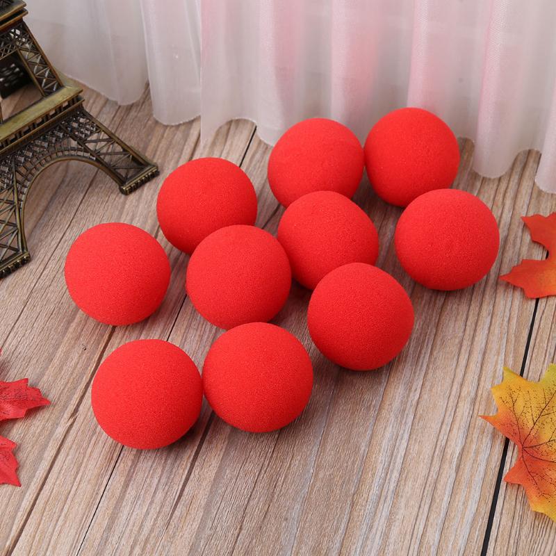 10PCS 3.5cmFinger Magic Tricks Props Sponge Balls Street Classical Stage Tricks