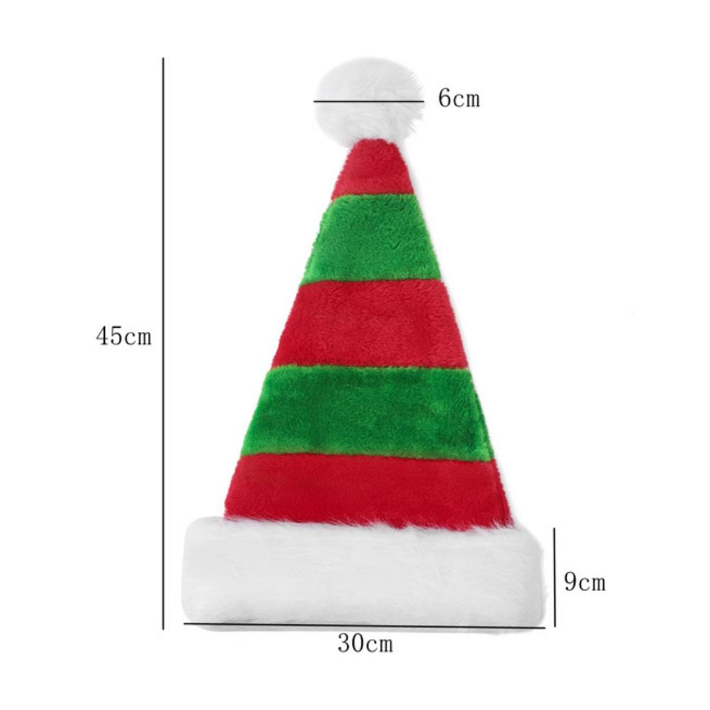 Legrační párty čepice Vánoční čepice - čepice Candy Holiday Téma - čepice Santa