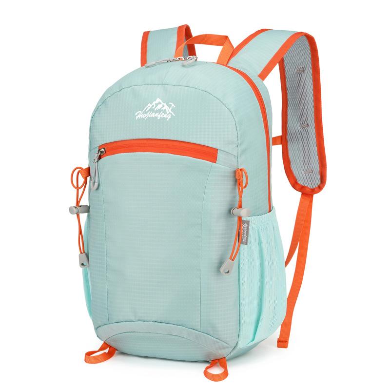 Schoolbag Outdoor Sports Lightweight Folding Backpack Large Capacity Portable Hiking Bag Sports Leisure Cycling Backpack