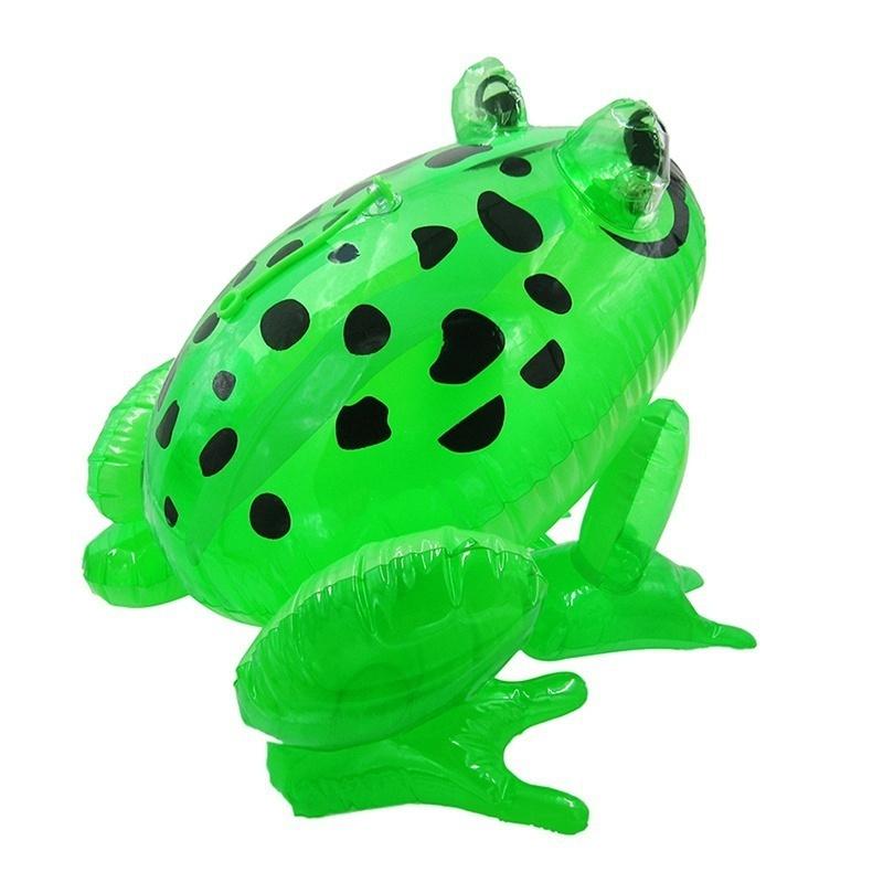 Inflatable Frog Blow Up Toy Loot/Party Bag Fancy Dress Green