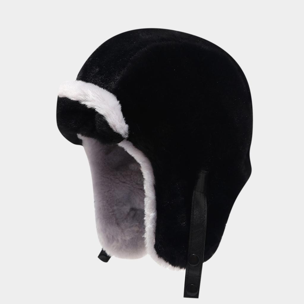Unisex Winter-Gehörschützer-Mütze Dick Warm für Outdoor-Radfahren und Kälte