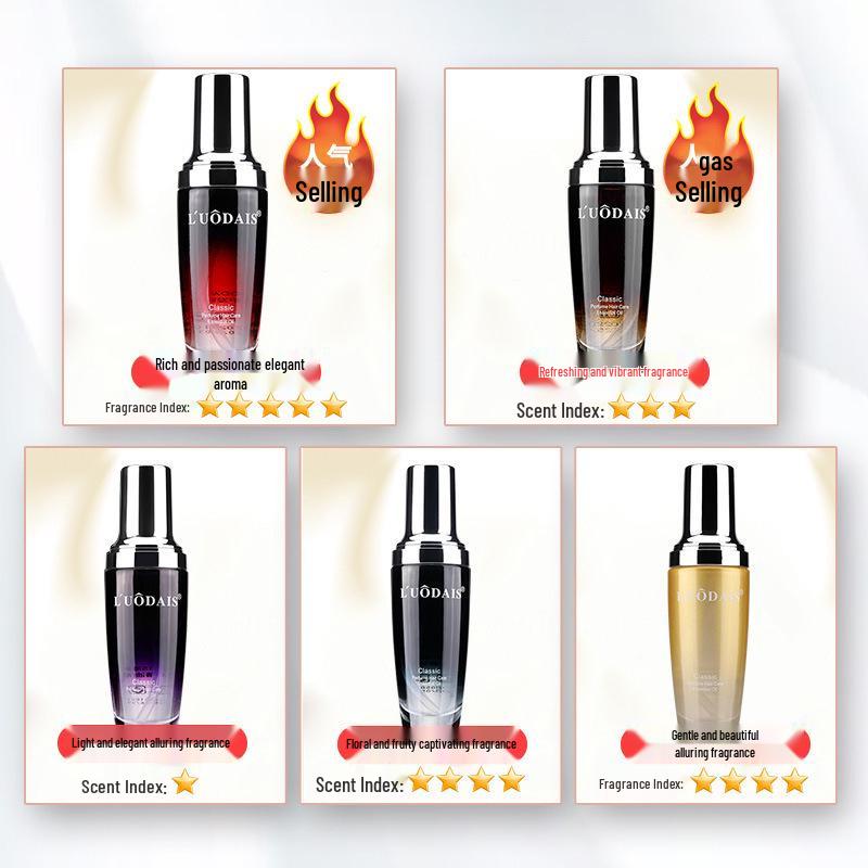 L'Oréal Paris Authentic Smooth & Anti-Frizz Hair Oil for Dry, Damaged Hair - Leave-in Conditioner.