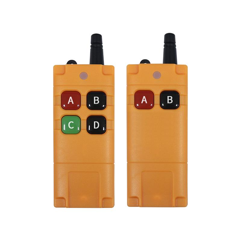 Aoke Electronics Industrial 4-Button Long-Distance Waterproof Remote Handle No