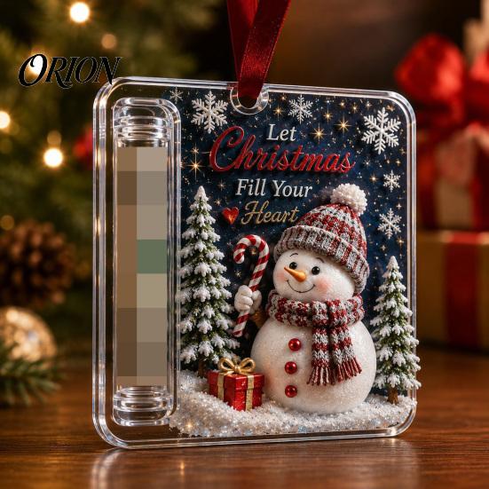 Unique Money Present for Holiday Decoration Christmas Cash Gift Ornament, Acrylic Holder Cash, Funny Decorative Party Xmas Tree Hanging Tree, Supplies