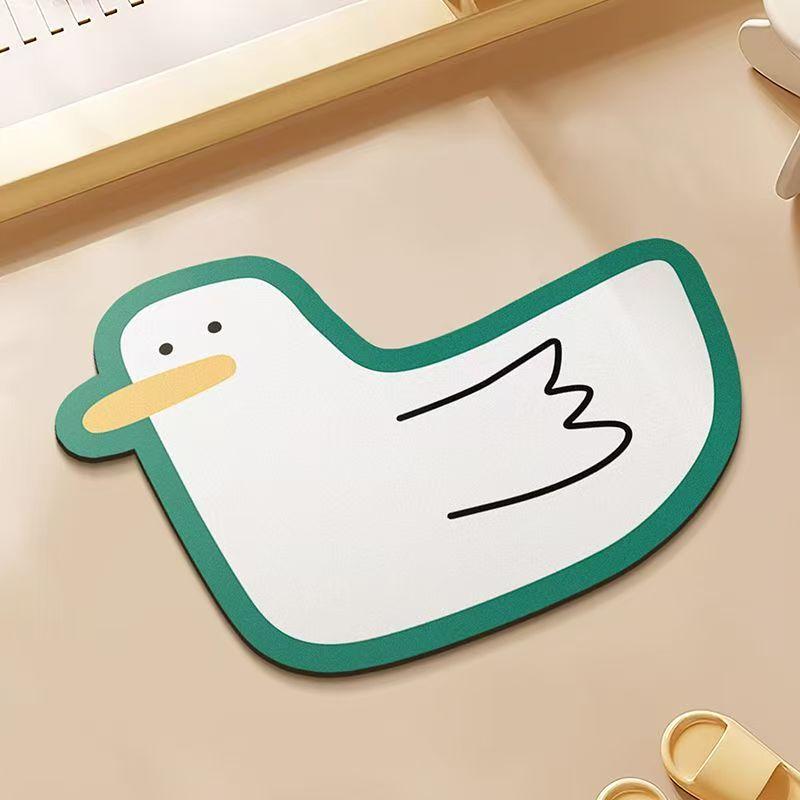 Bathroom absorbent diatom mud toilet  doormat toilet toilet floor mat toilet carpet