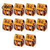 Kids Party Supplies 10 Pcs Halloween Treat Boxes, Cute Small Favors Box, Castle Festival Boxes House Shaped Gift Container for Candy Cookie