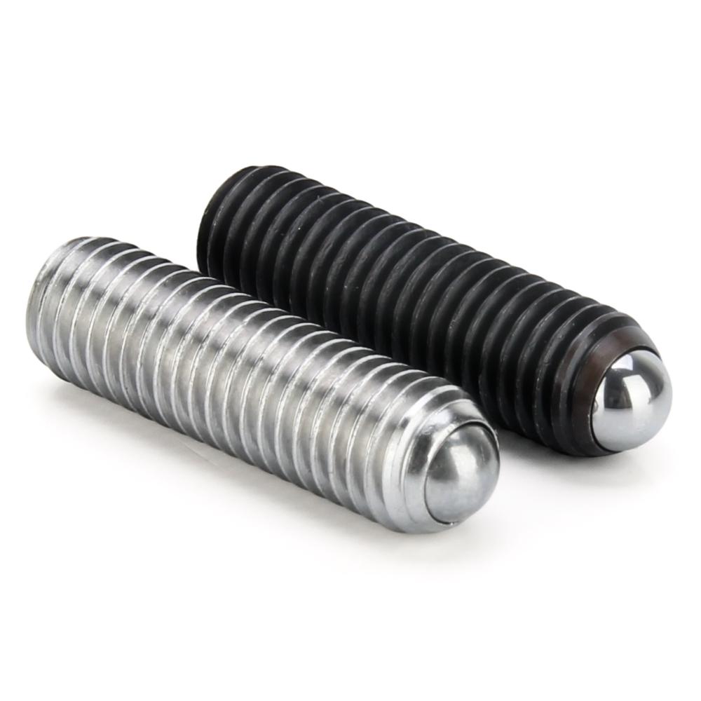 10 PZ M5 M6 M8-M16 Nero Grado 12.9 Acciaio Inossidabile 304 Esagonale Incassato Allen Sfera Spingente Punta Piatta Vite senza Testa Vite Prigioniera Bullone