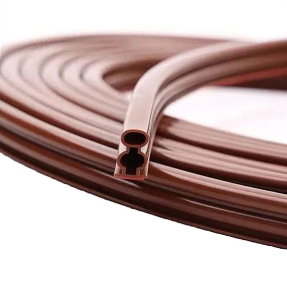 6 Meters Silicone Rubber Sealing Strip I Type Weather Stripping Doors Insulation Tape  Window Door