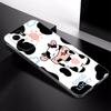 Cow Pattern Black White Phone Case For Xiaomi Redmi Note 5 6 9T K20 K40 K50 Pro 7A 8A 9A 9C 9i 10A 10C A1 S2 TPU Black Cover