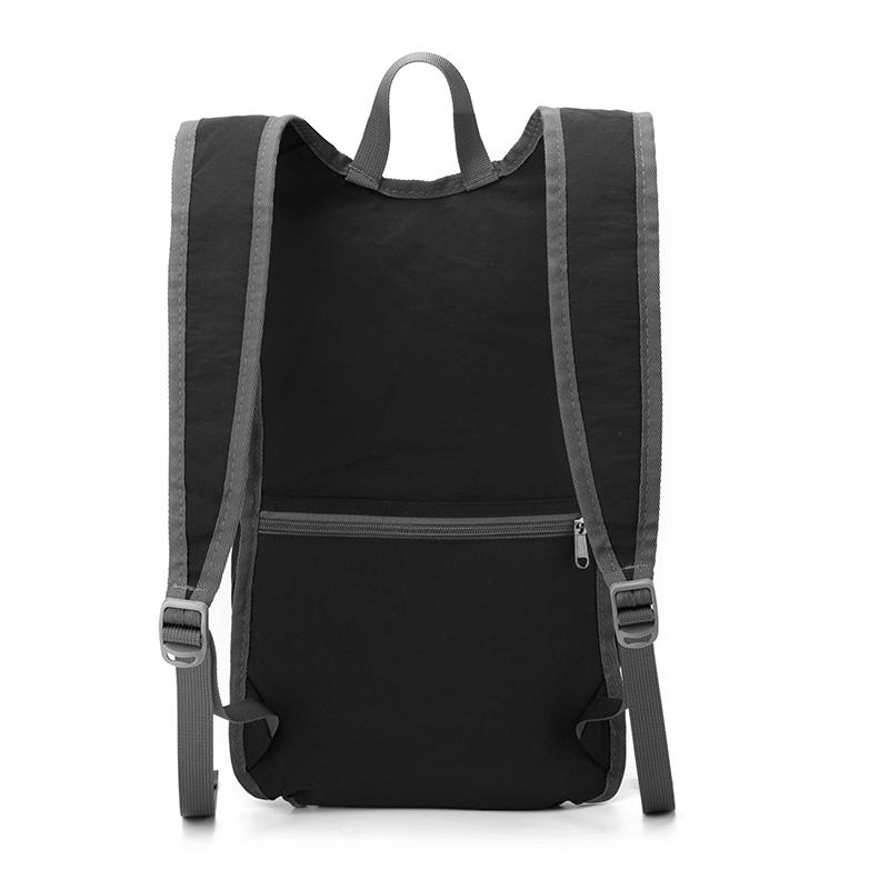 Damen Rucksack Einfarbig Leicht Outdoor Studenten-Reisetasche Multifunktional Faltbarer Rucksack
