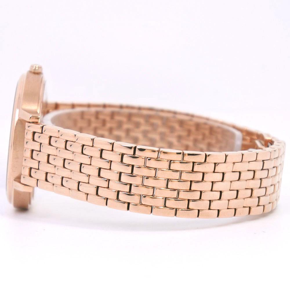 ARMANI Watches AR-80043 Earring Pink gold/pink Black shellDial Stainless Steel Quartz Women Used