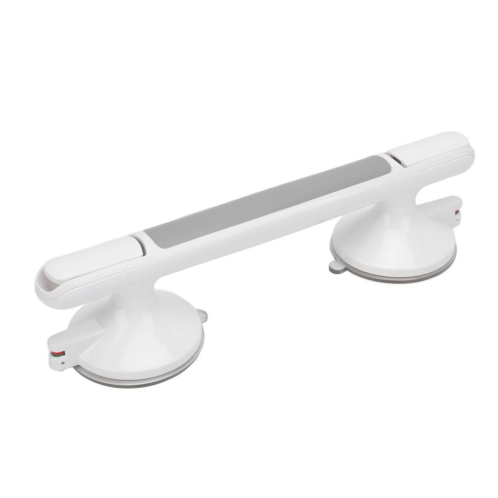 Shower Safety Grab Bar Removable Antislip Heavy Duty Shower Handrail with Dual Suction Cups 60KG Loa