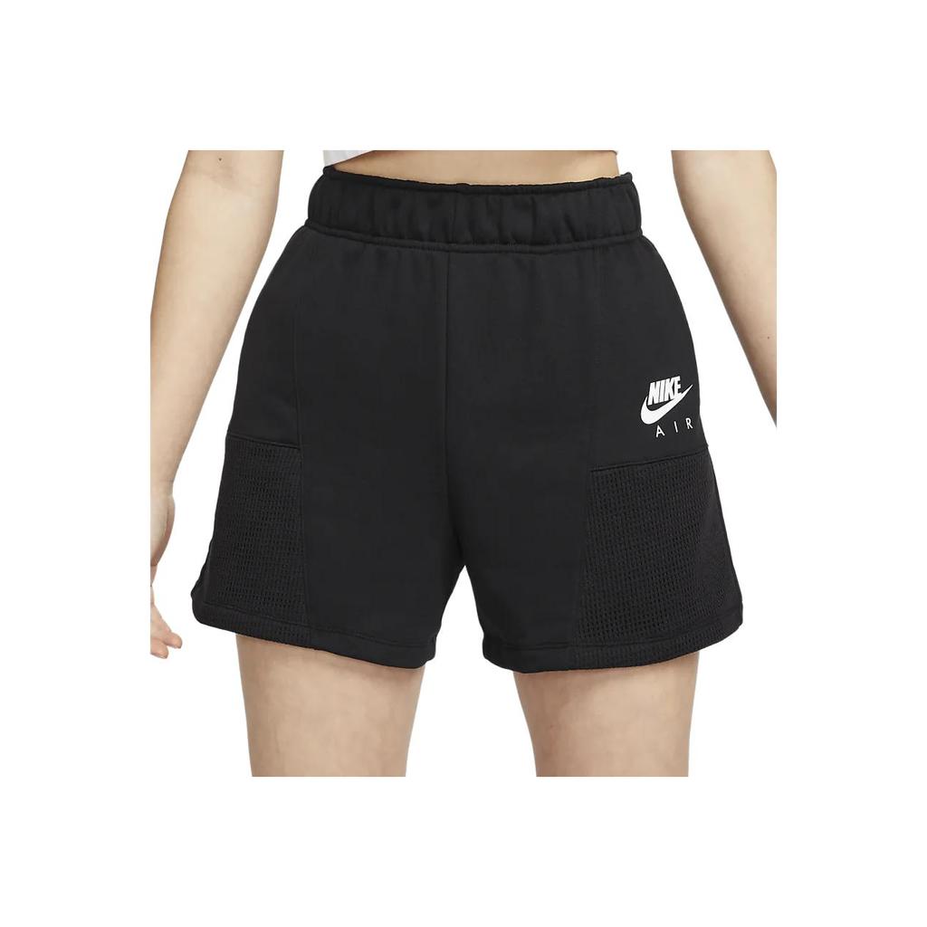 Nike Solid Color Letter Logo Printed Casual Shorts Women shorts Black DM6471-010