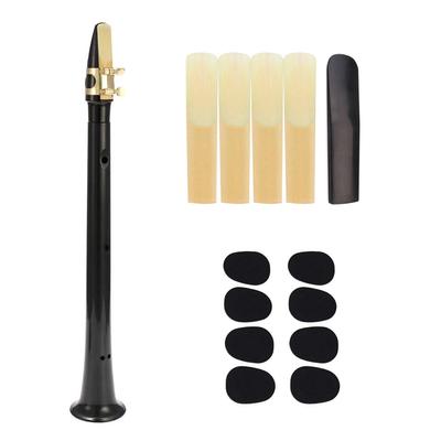 Saxofon de buzunar Mini saxofon portabil Saxofon mic cu geanta de transport Instrument de suflat din lemn