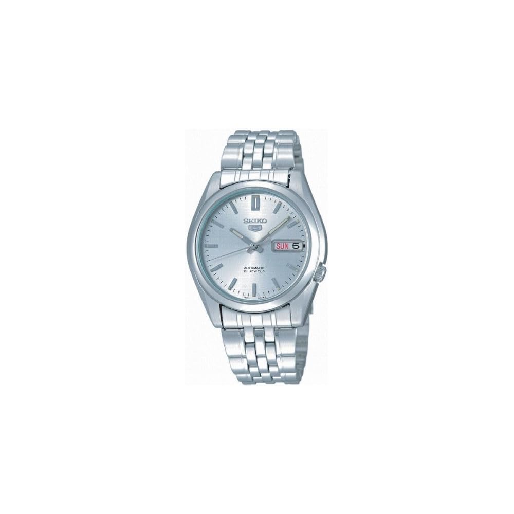 Seiko SEIKO 5 Automatic Men's Watch SNK355K1 Stainless Steel Black Dial 21 Jewels
