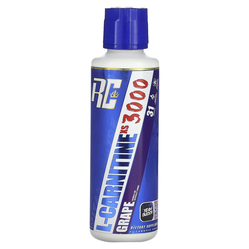 Vital Edition, L-Carnitine XS 3000, Grape, 16 fl oz (473.28 ml)