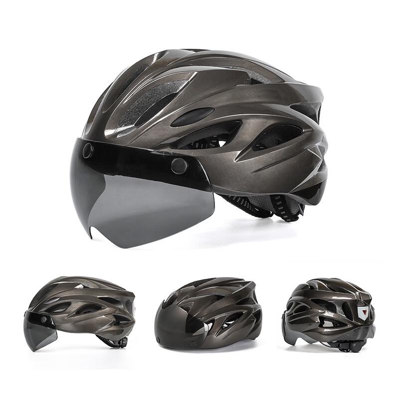 

Datangyu Cycling Helmet with Magnetic Goggles & Taillight