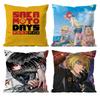 Classic Anime S-Sakamoto Days Pillow Case Anti-Dustmite Pillowcase Invisible Zipper Silky Short Plush Sofa Cushion Cover