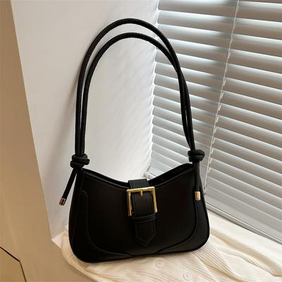 French Niche Underarm Bag Women's 2025 New Autumn and Winter Retro Shoulder Bag High Value Fashion Versatile Small Square Bag
