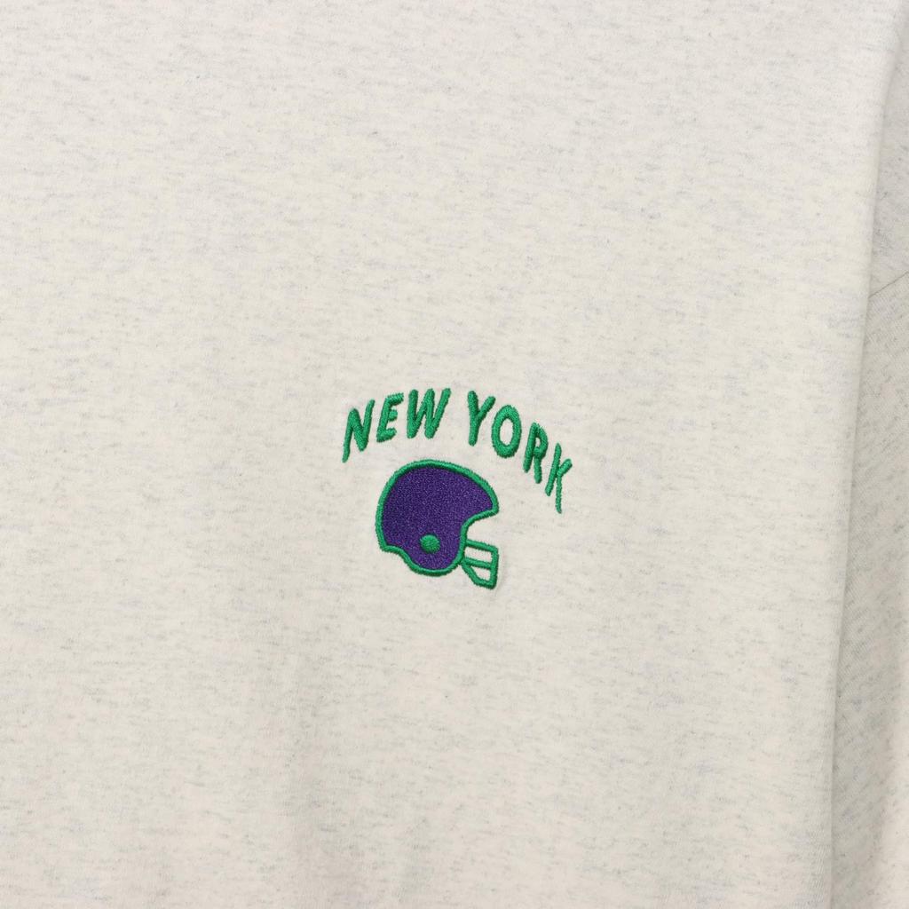 Champion Short Sleeve Loose Graphic Casual Kids' T-Shirt, 100% Cotton, Fit, Print, Style, Oatmeal, CK-Z326