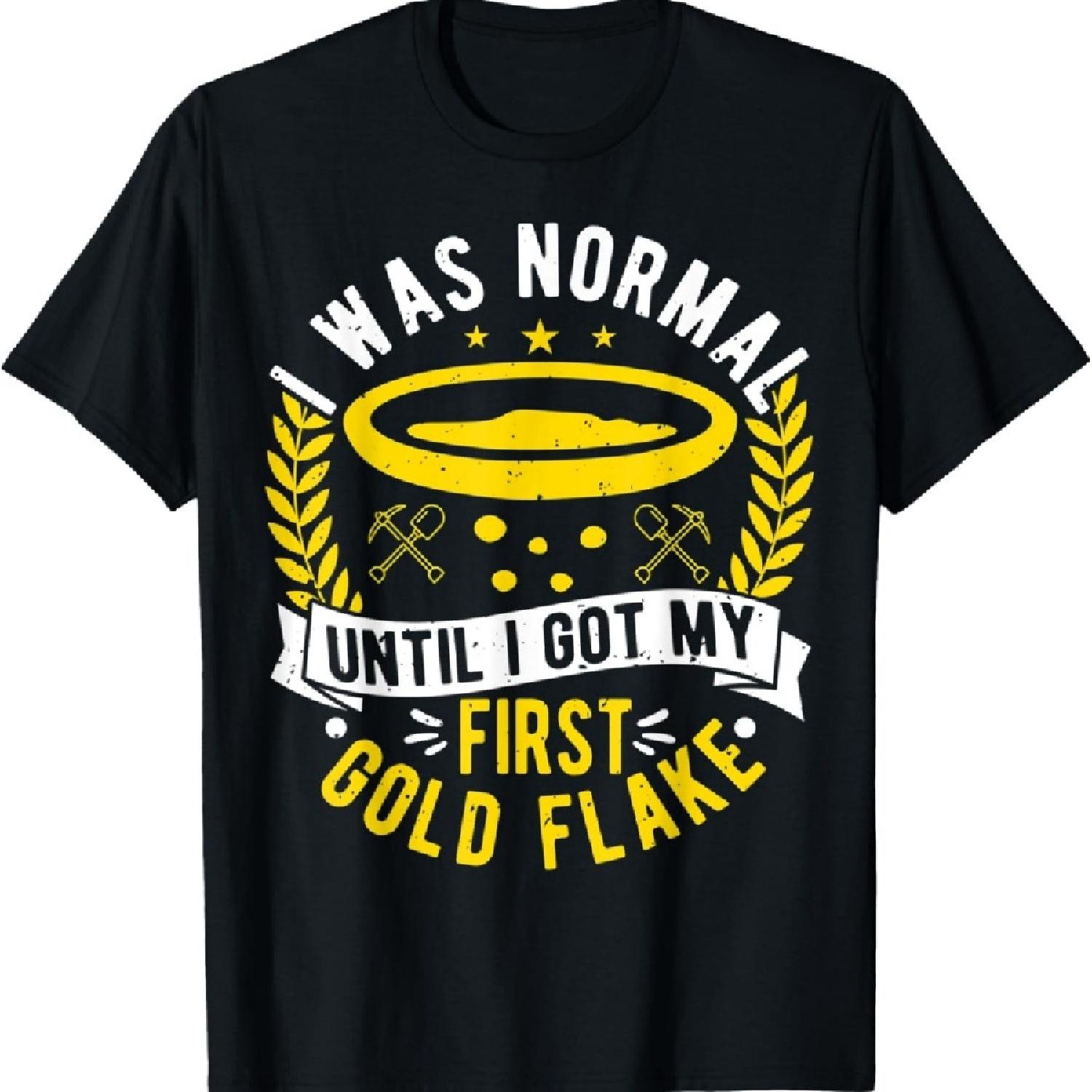 

Gold Panning, Prospector Pun, Gold Digging, Gold Panner T-Shirt XXXXXL чорний