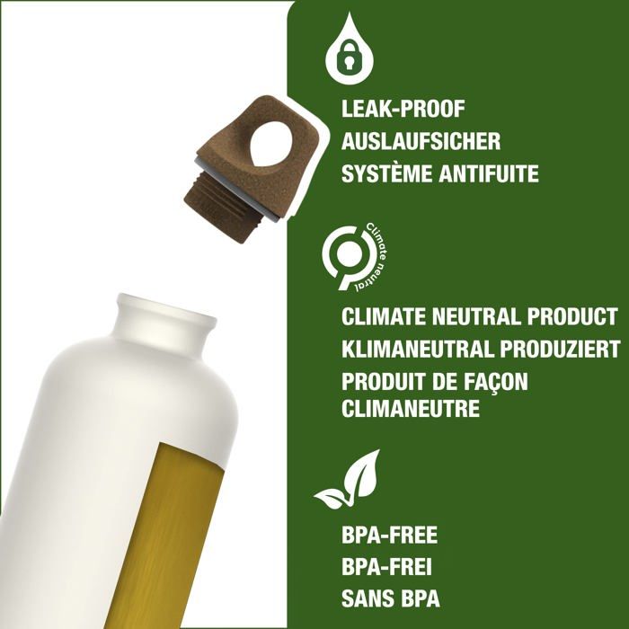 Gourde - SIGG - 6002.80 - Aluminium 100% recyclé - 0,6 L - Hermétique et lavable à la main