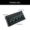 Wide Dynamic Ranges Headphone Splitter Metal Body Universal 3.5mm Jacks For Multiple Device Compatibility