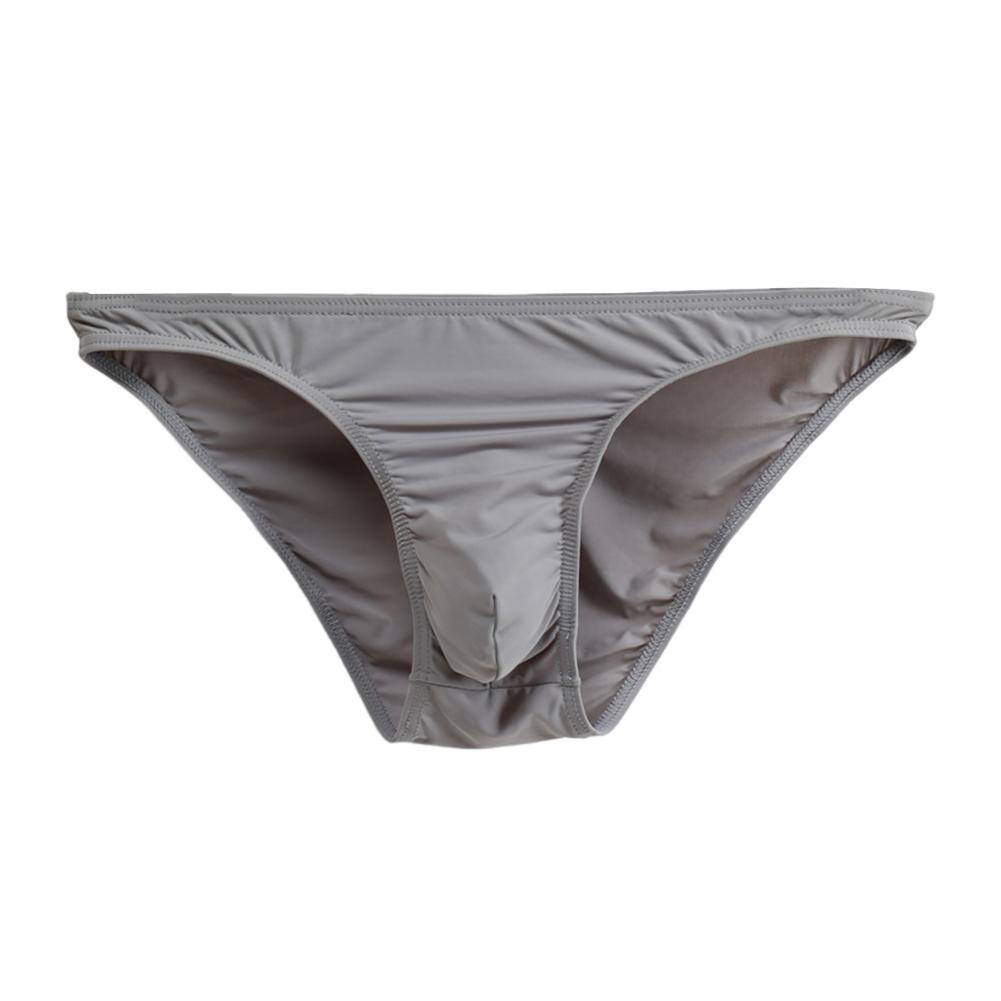 

Мужские летние трусы 3D U-выпуклые тонкие U-выпуклые трусы с низкой посадкой сплошной цвет трехмерный чехол нижнее белье XXL серый