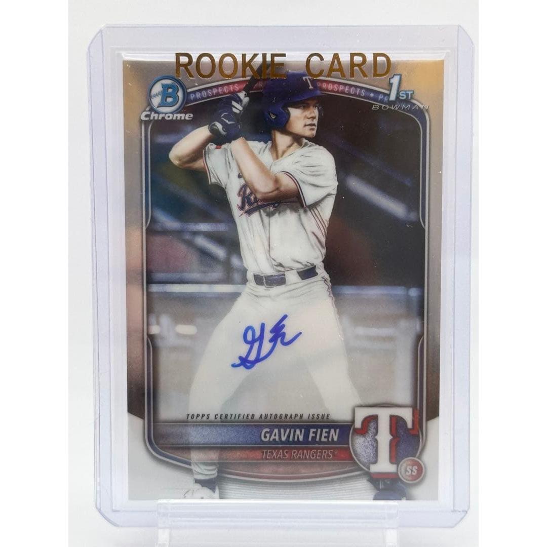 Used 2025 Bowman Chrome Gavin Fien Autograph