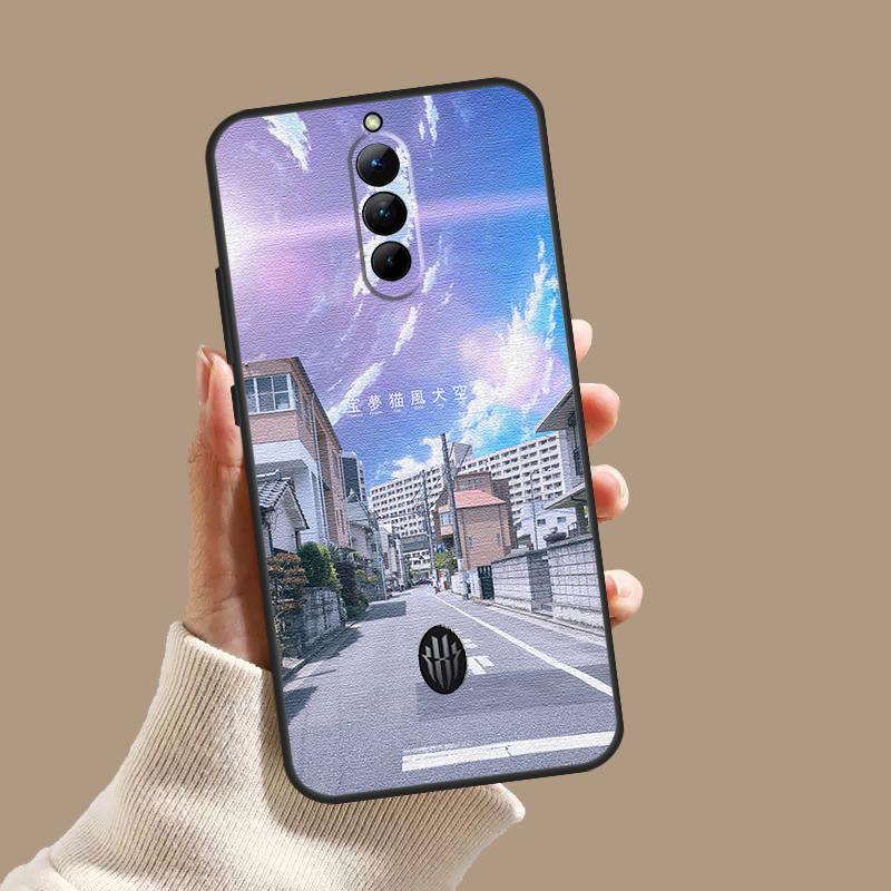 Manga Anime Street Case For ZTE Nubia Red Magic 11 10S 9S 8S 8 9 10 Pro Plus 6 7 6S 7S Pro 5G 6R 10 Air Cover