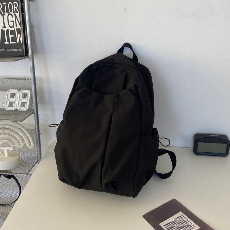 High School Student Schoolbag Ins Trendy Cool Travel College Student High School Junior High School Student Backpack Simple Backpack Large Capacity