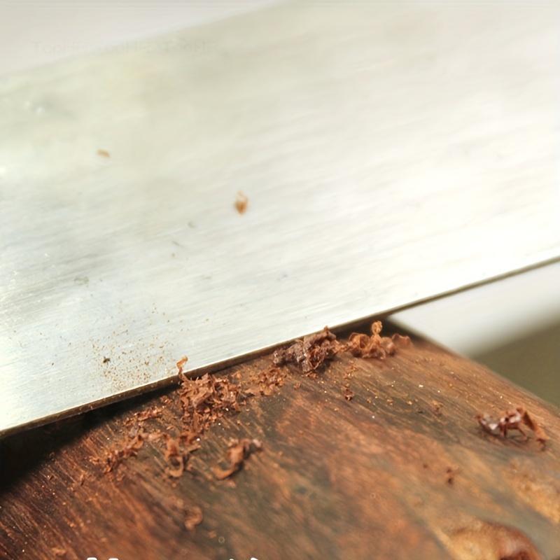 Premium Woodworking Card Scraper Set: Thickened Hardened Cabinet Scraper for Smooth Wood Deburring and Carpentry