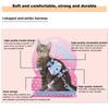 Escape-Proof Anti-Lost Cat Harness Adjustable Pet Walking Harness  for Walking