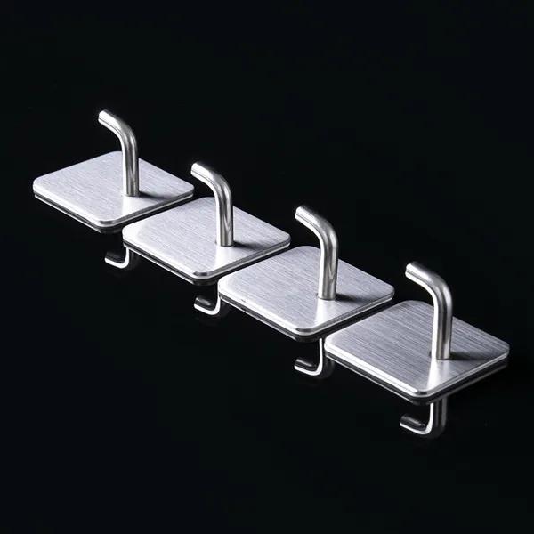Robe Hook Wall Hook Towel Hook for Bathroom Stainless Steel Coat Hook Rustproof Hook Hanger for Kitchen Hardware