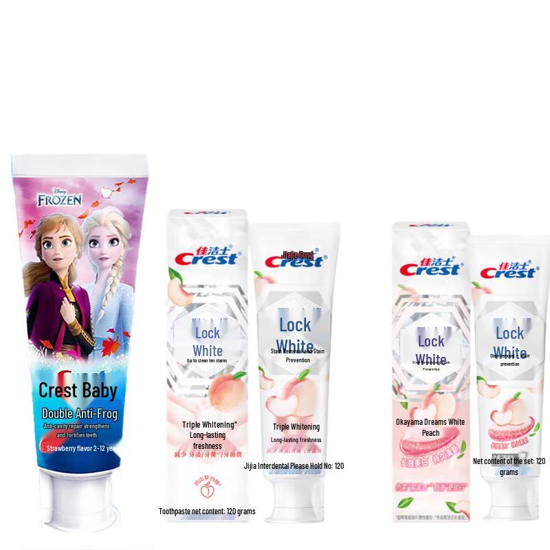 Crest Family Toothpaste Bundle