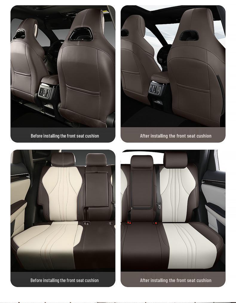 Neues BYD Song Pro Autositzkissen-Set - Premium-Leder, Originaldesign
