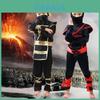 Stunning Boys Kids Ninja Assassin Samurai Warrior Fancy Dress Costume For Halloween