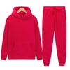 Unisex Thick Winter-Autumn Sportswear: Hooded Sweatshirt + Sweatpants Set